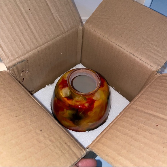 Glass Shade for Light Fixture by Aspen Creative - Transitional Style Glass Art - Picture 9 of 14